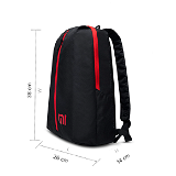 Mi Step Out 12 L Mini Backpack - Small, Black, Water Repellent